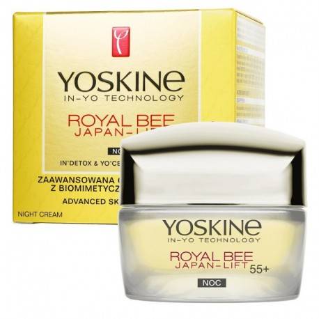YOSKINE ROYAL BEE JAPAN-LIFT KREM NA NOC 55+,50 ML