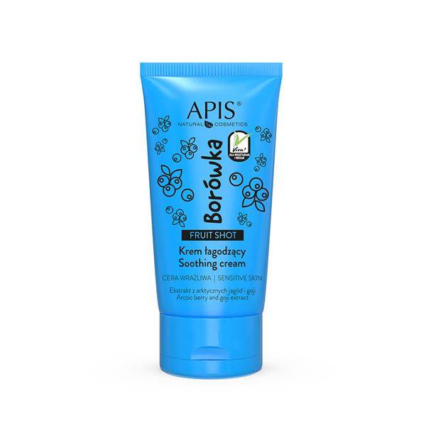 APIS FRUIT SHOT KREM ŁAGODZĄCY BORÓWKA 50 ML