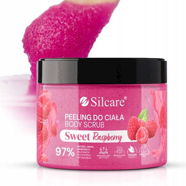 SILCARE PEELING DO CIAŁA SWEET RAPBERRY 350 ML