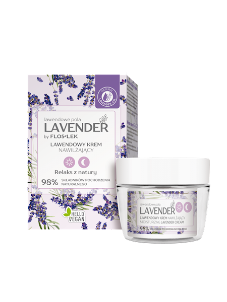 FLOS-LEK LAVENDER KREM NAWILŻAJĄCY 50 ML