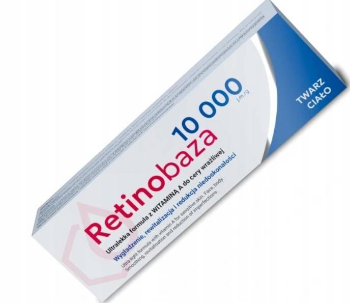 RETINOBAZA 10 000 TWARZ CIAŁO  30 G