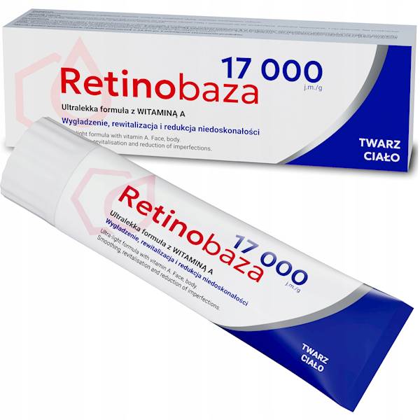 RETINOBAZA 17 000 TWARZ CIAŁO 30 G