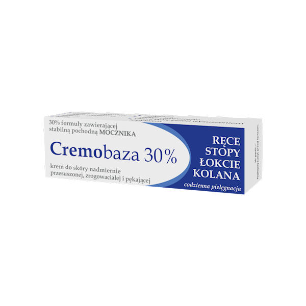 CREMOBAZA 30%  RĘCE STOPY ŁOKCIE KOLANA  30 G
