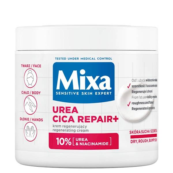 MIXA UREA CICA KREM REGENERACYJNY 400 ML