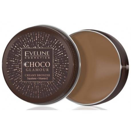 EVELINE CHOCO GLAMOUR BRONZER W KREMIE 01  , 20 G