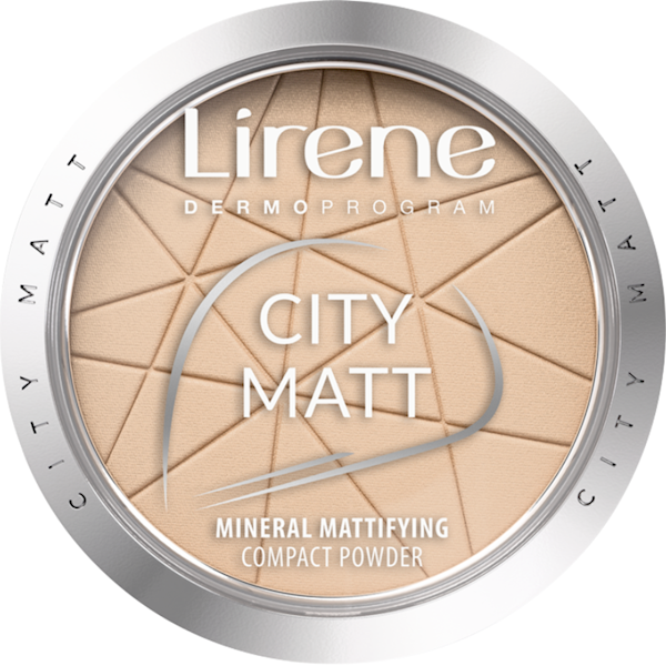 LIRENE CITY MATT PUDER 02-NATURALNY 9 G