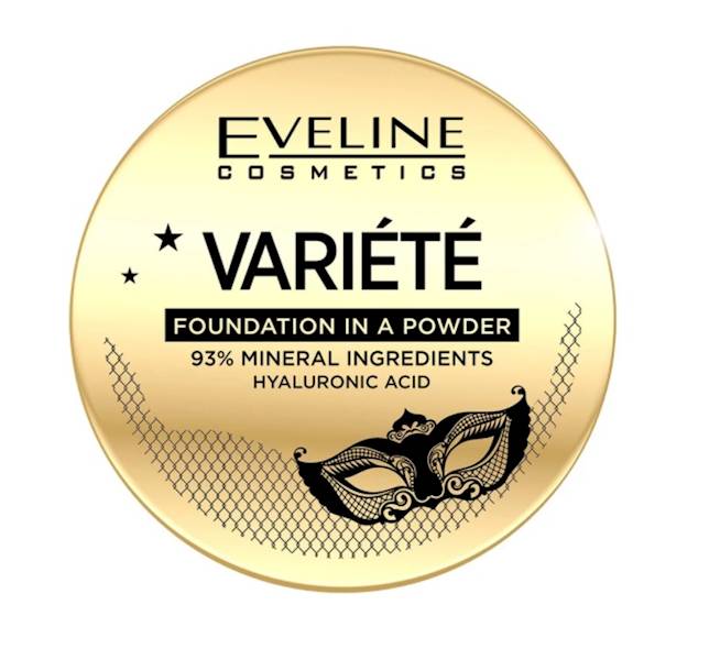 EVELINE VARIETE FOUNDATION POWDER 02-NATURAL 8 G