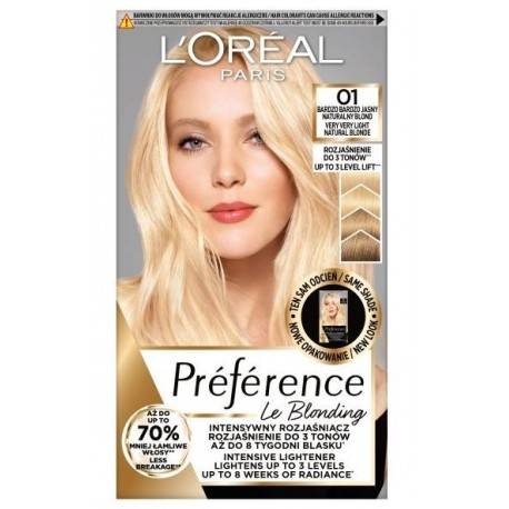 L'OREL PREFEREENCE LE BLONDING 01