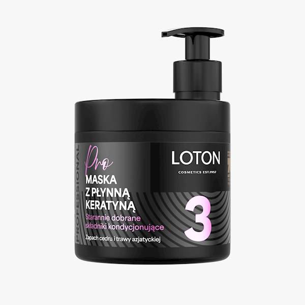 LOTON MASKA Z PŁYNNĄ KERATYNĄ 500 ML