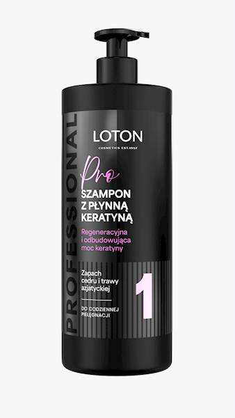 LOTON SZAMPON Z PŁYNNA KERATYNĄ 1000 ML