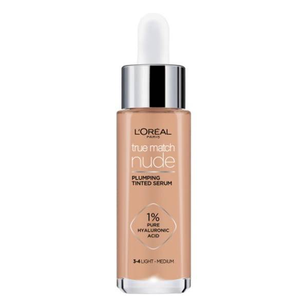 LOREAL TRUE MATCH NUDE 3-4  LIGHT MEDIUM 30 ML