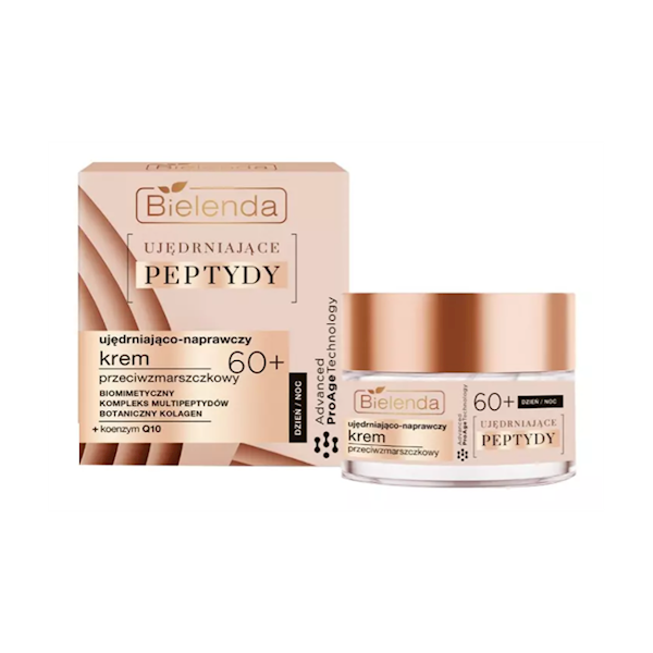 BIELENDA UJĘDRNIAJĄCE PEPTYDY KREM 60+/50 ML