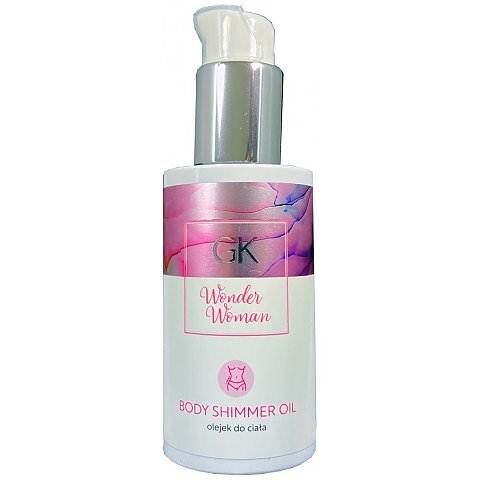 GK WONDER WOMAN BODY SHIMMER OIL 120 ML