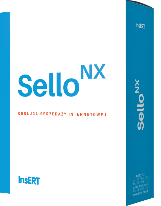 InsERT Sello NX - 1 stanowisko na 1 rok (licencja elektroniczna)