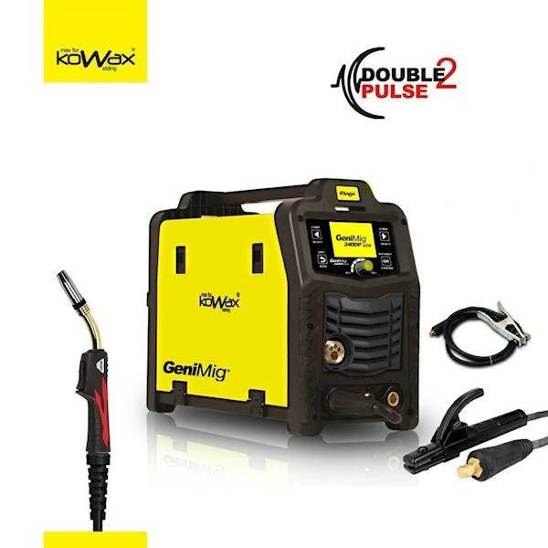KOWAX® GeniMig®240DP LCD MIG/MAG/MMA/Lift TIG