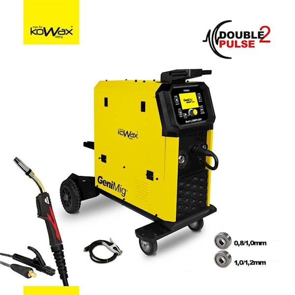 KOWAX® GeniMig®350DP LCD5 MIG/MAG/MMA/Lift TIG