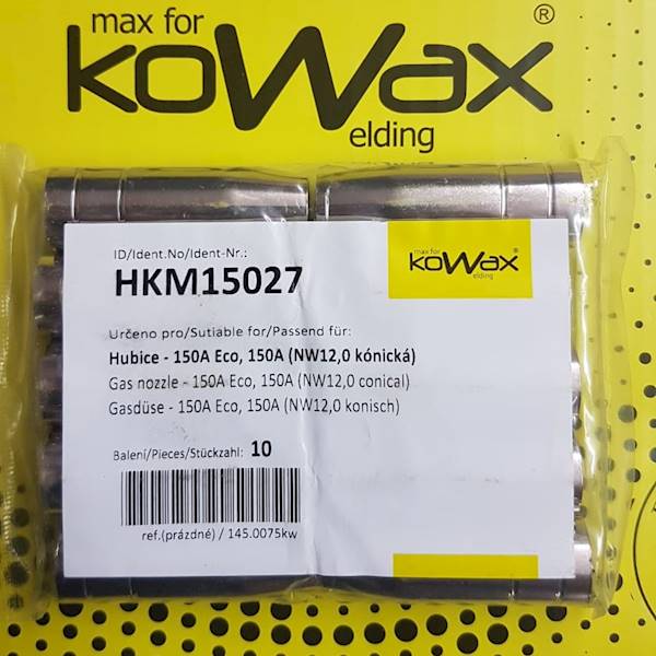 Dysza KOWAX 150A, 150A Eco końcówka NW12.0