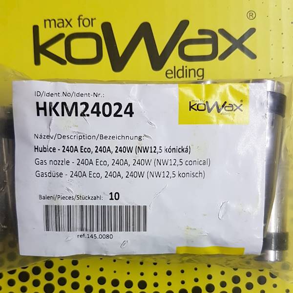 Dysza KOWAX 240A, 240A Eco, 240W końcówka NW12.5