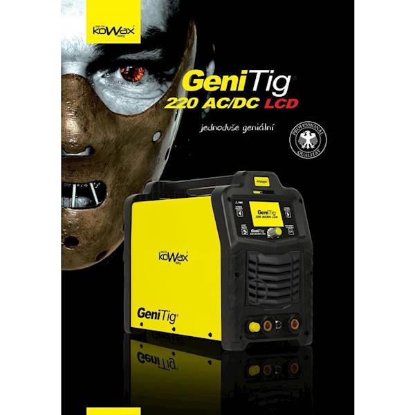KOWAX® GeniTig®220AC/DC LCD  TIG/MMA