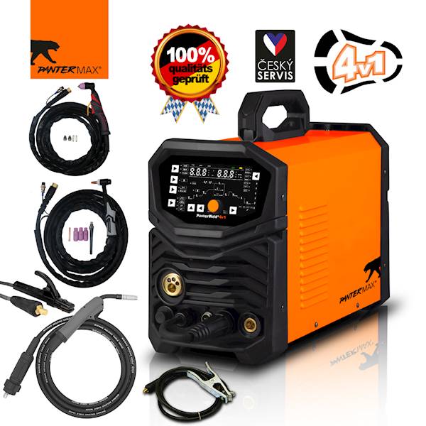 PANTERMAX® PanterWeld®4v1 200 MIG/TIG/MMA/PLAZMA