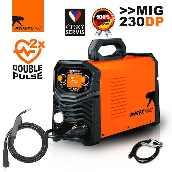 PANTERMAX® MIG230DP spawarka MIG/TIG/MMA