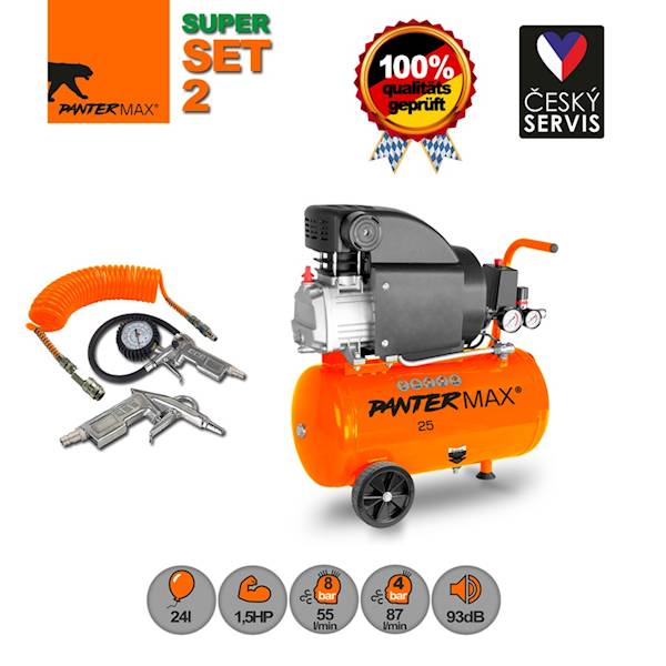 Kompresor PANTERMAX®AirFlow® 25 S02