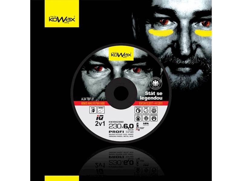 Tarcza do szlifowania KOWAX IQ 2w1 230x6,0x22,23