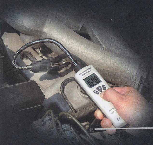 Pirometr/Miernik temperatury z giętkim wężem IR-68