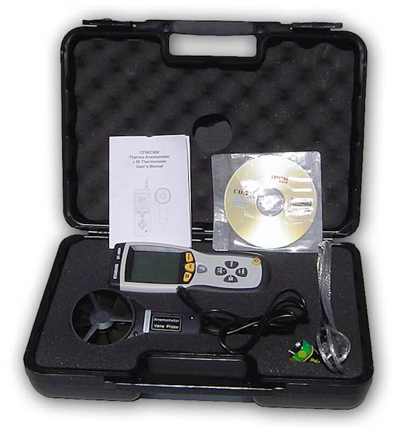 Anemometr z interfejsem USB AB-8894