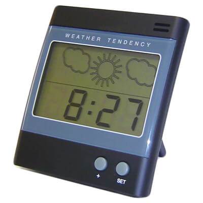 Zegar z barometrem 02 085