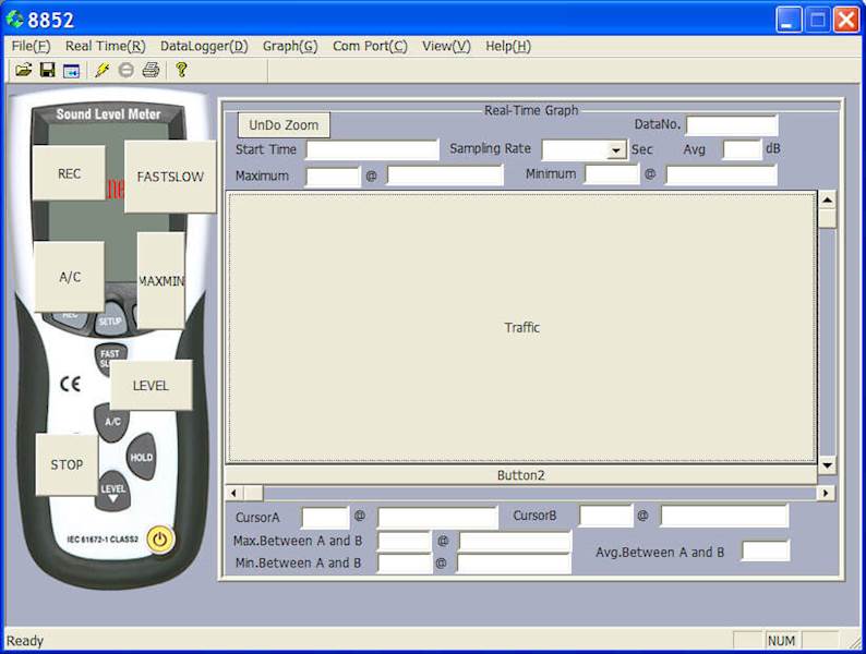 Sonometr z interfejsem USB AB-8852