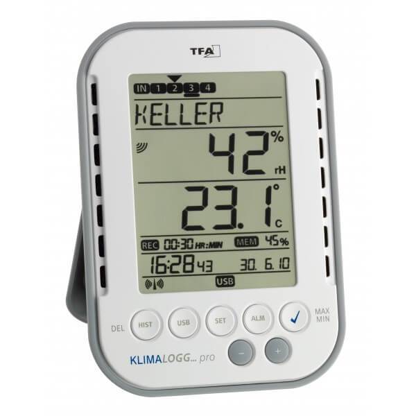 Rejestrator temperatury i wilgotności Hydrolog Pro TFA: 30.3039
