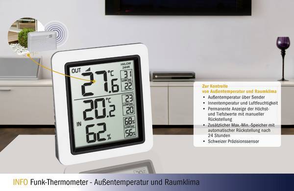 Termometr radiowy TFA 30.3065.02