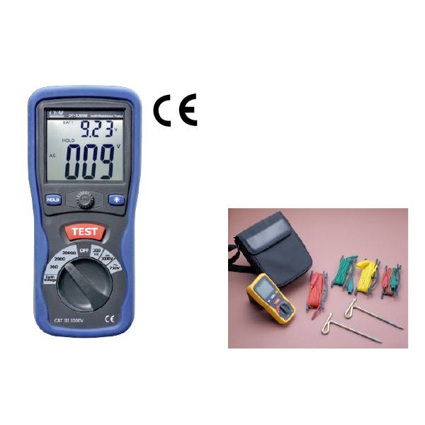 Miernik rezystancji uziemienia DT-5300B