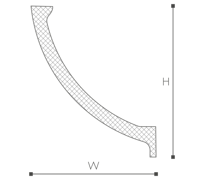 listwa oświetleniowa NMC ARSTYL L3 17,5*14,5*200cm
