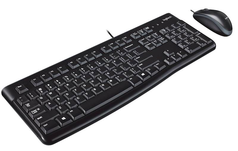 Klawiatura + Mysz LOGITECH MK120 USB czarna