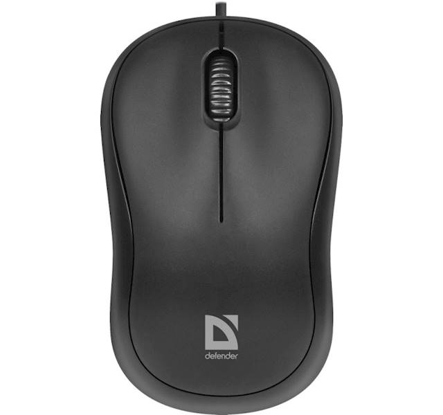 Mysz DEFENDER PATCH MS-759 1000DPI czarna