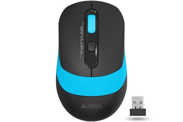 Mysz A4-Tech FG10 RF bezprzewodowa czarno-szara