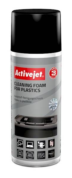 Pianka ACTIVEJET do czyszczenia plastiku 400ml