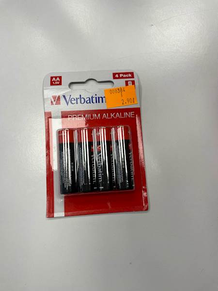 Bateria VERBATIM LR03 AAA 1.5V PREMIUM ALKALINE 