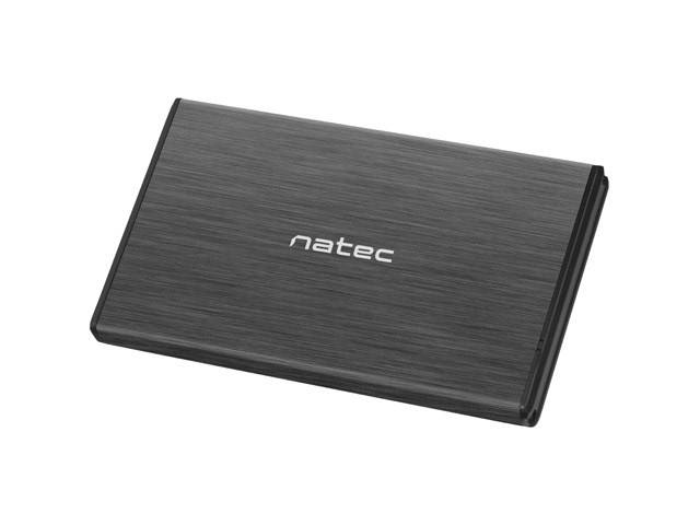 Obudowa NATEC RHINO na dysk 2,5" USB 3.0 alu.szara