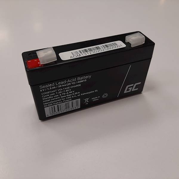 Akumulator do kas MINI 6V/1.2Ah
