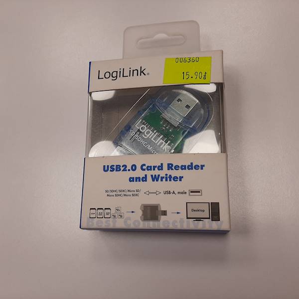 Czytnik kart pamięci LOGILINK USB 2.0 stick