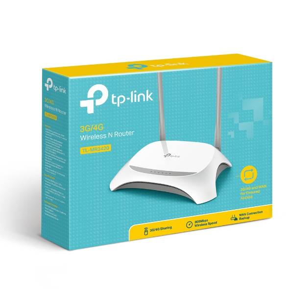 Router TP-Link TL-MR3420 Wireless N300 2T2R 3G/4G