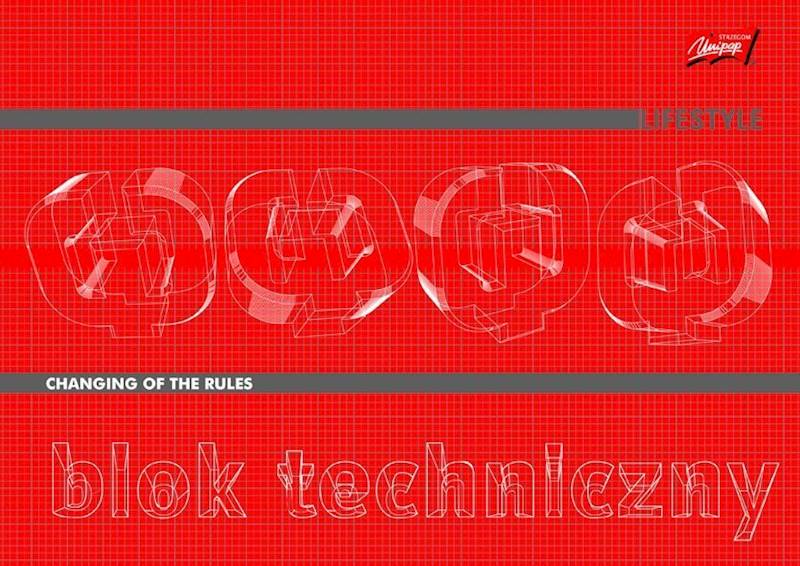 Blok techniczny A4 biały 190g/10k UNIPAP