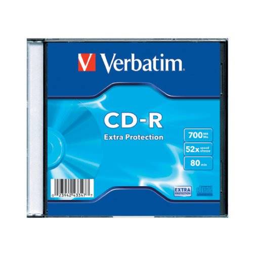Verbatim CD-R 700MB/80min (1szt.) SlimCase