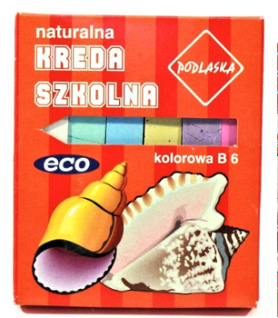 Kreda kolor 6szt.