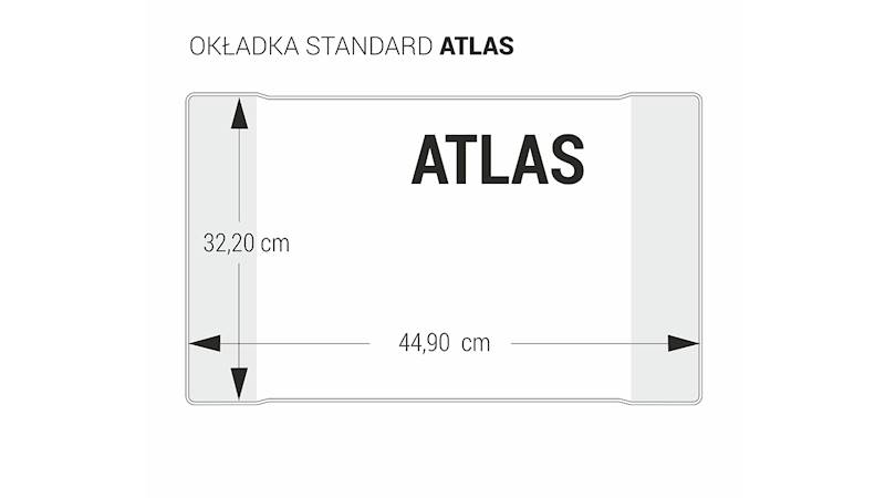 Okładka podr. na ATLAS h32,2 sz 44,9