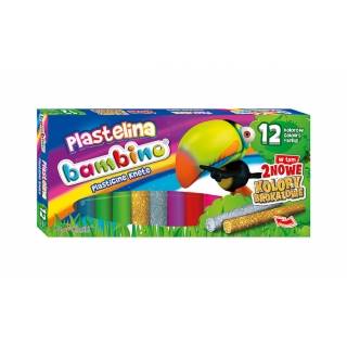 Plastelina 12 kol  BAMBINO