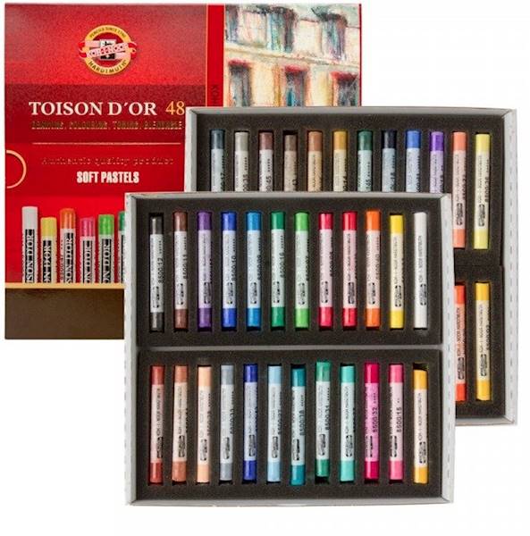Pastele suche 48 kol KOH-I NOOR